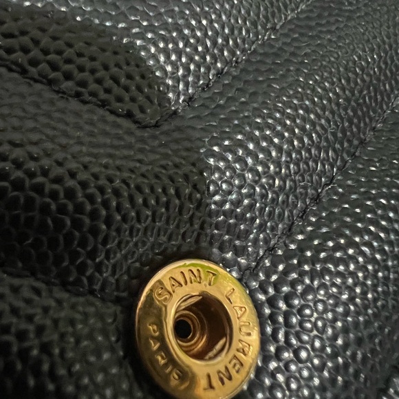 Yves Saint Laurent Cassandre envelope flap crossbody bag - Picture 13 of 15